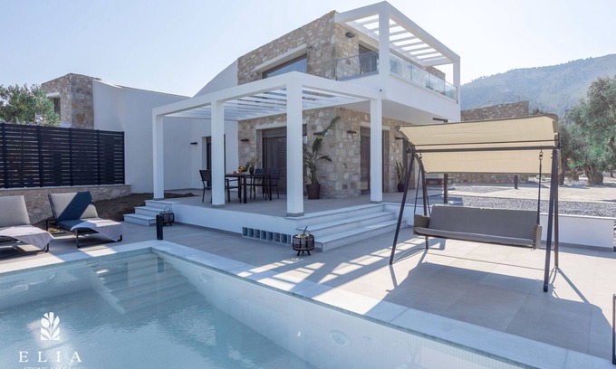 Megalos Prinos Villa | Premium Private Pool Villa, Elia Stone Villas