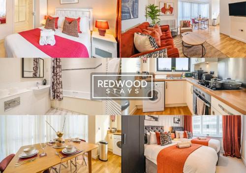 Basingstoke House | PREMIUM SERVICED APARTMENT IN BASINGSTOKE TOWN CENTRE WITH FREE PARKING, FREE WiFi AND NETFLIX, PERFECT FOR BUSINESS STAYS, FAMILIES, RELOCATIONS, EXTENDED STAYS, AND EMERGENCY ACCOMMODATION by REDWOOD STAYS