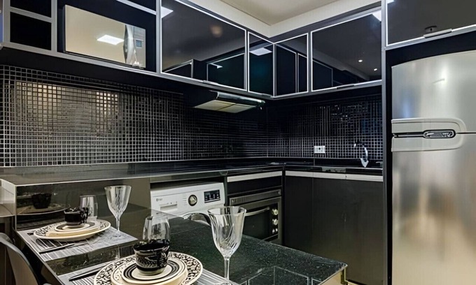 Matriz Apartment | Premium studio for 4 people with air conditioning and washer and dryer