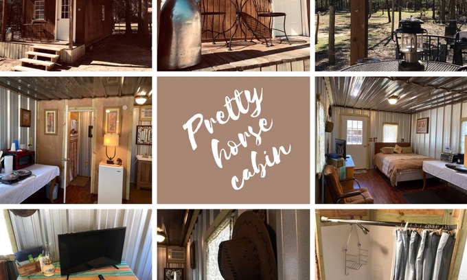 Willis Cabin | Pretty horse cabin in the woods