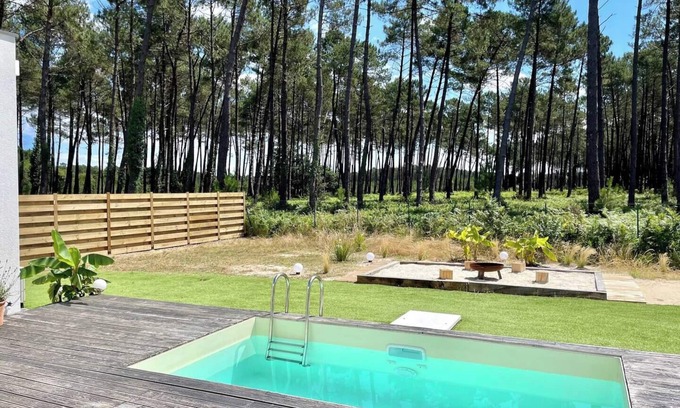 Vielle-Saint-Girons House | Pretty house with swimming pool in the Landes: Casa Amae