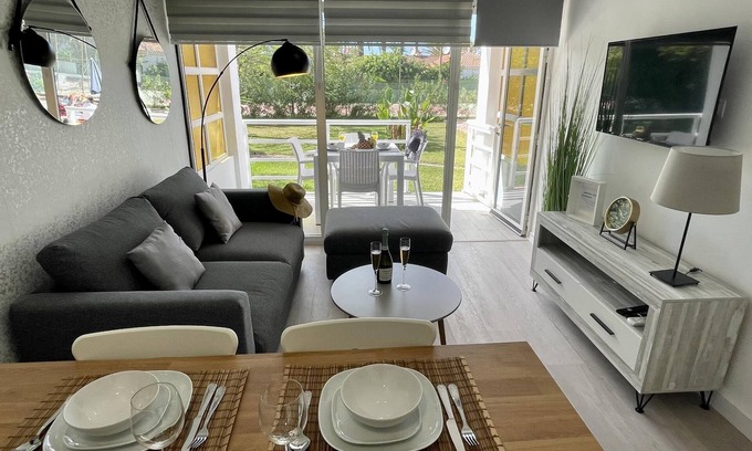 Maspalomas Apartment | Pretty pool view holiday home