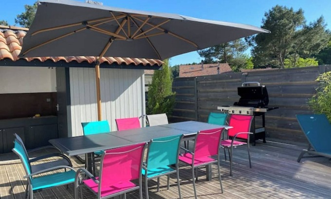Vielle-Saint-Girons House | Pretty villa with private pool, near the ocean