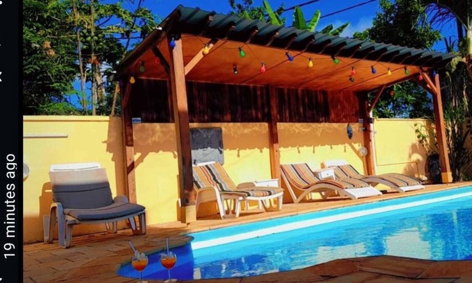 Trou aux Biches Villa | Pretty Villa Santa With Private Pool 120m Walk to the sea