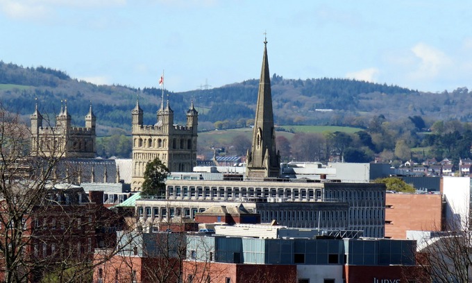 Exeter Apartment | Prime central Exeter apartment - affordable luxury, quiet, private parking.