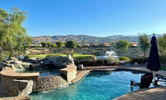 Indio House | Prime dates are booking fast! Beautiful Private Pool with an Island View