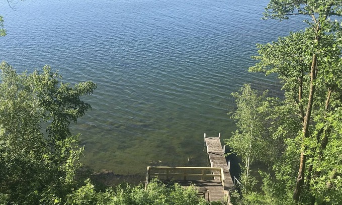 Alexandria House | Prime Latoka 165 ft Lakeshore 2 acres with boat dock total remodel