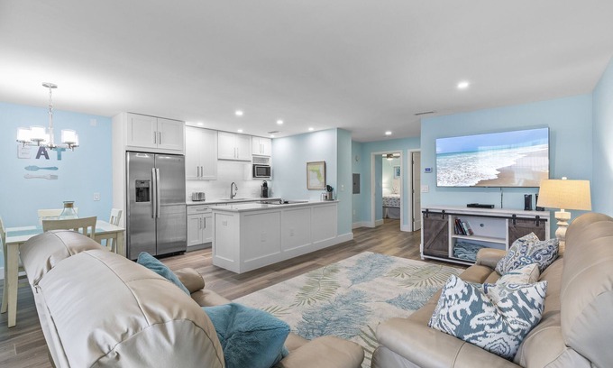 New Smyrna Beach Condo | ☀️Prime Location-We love Snow❤️Birds-Lux Amenities-Coronado Arms B-18☀️