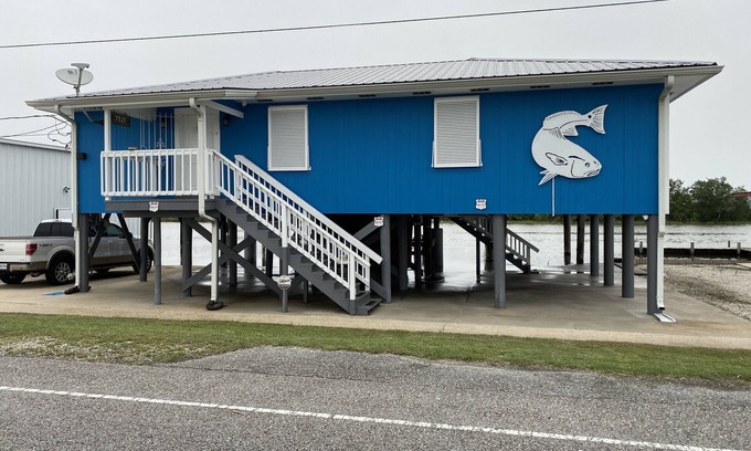 Chauvin House | Prime spot located on the water, Luxury living Bayou front living at its finest.