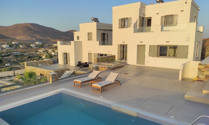 Posidonia Villa | Prime Views A - Peacefull Villa with Private Pool, premium Sea view and Sunsets.