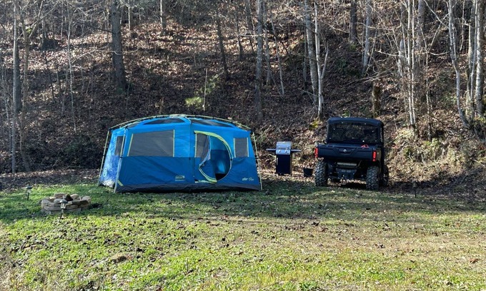 Sevierville RV Rental | Primitive camping site.