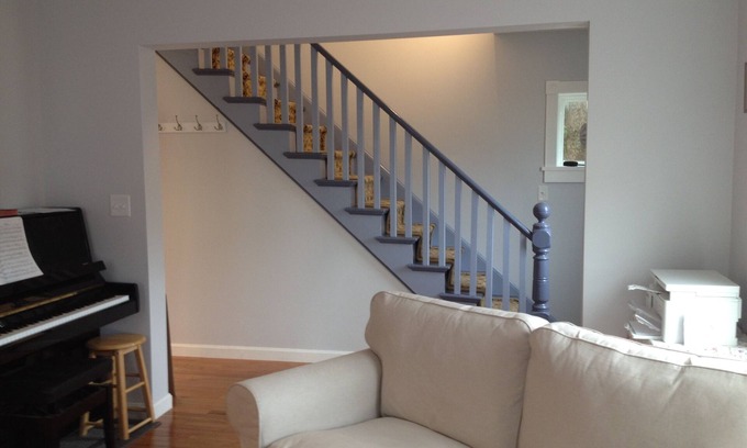 Lubec House | Pristine renovated downtown Lubec home. Ocean breezes from spacious deck.