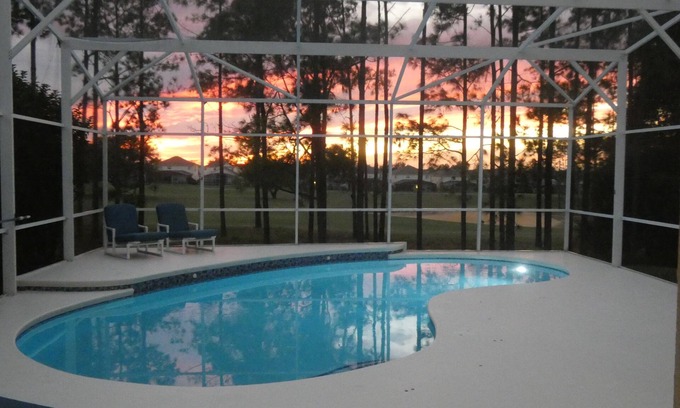 Highlands Reserve Villa | Pristine sunset villa with golf course views. and 15 minutes from Disney.