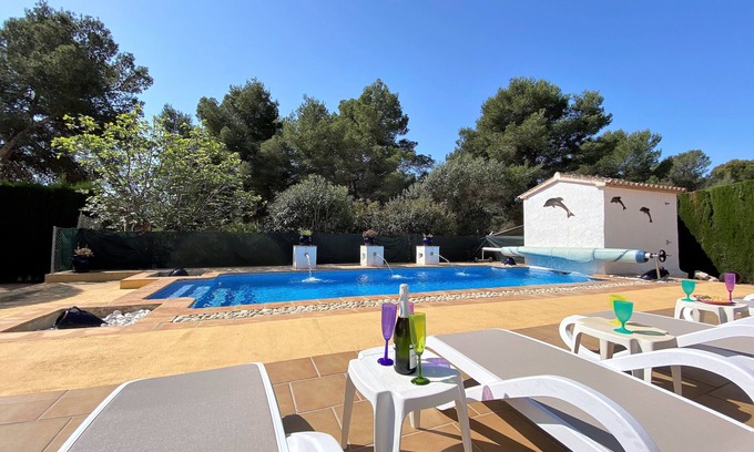 Panorama Villa | Privacy villa & pool, a/c, 3 bedrs, 3 ensuite bathrooms, lounge and wifi