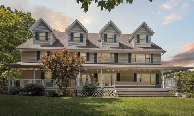Saint Marys  Saint Joseph County House | Private 12 bedroom home with pool and pickleball!