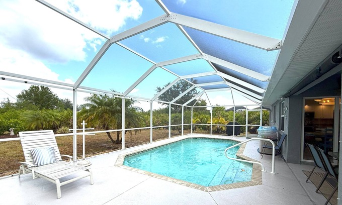Rotonda Lakes House | Private 3 Bdrm Home w/Heated Pool Near Beach, Golf and Fishing in Rotonda West