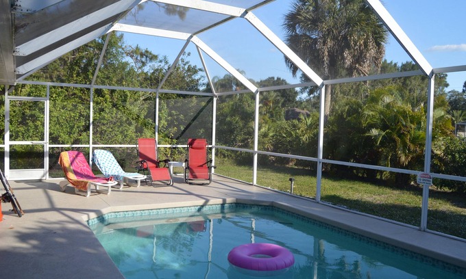 Rotonda Lakes House | Private 3 bedroom home in golf comunity with heated pool 15 minutes to beaches