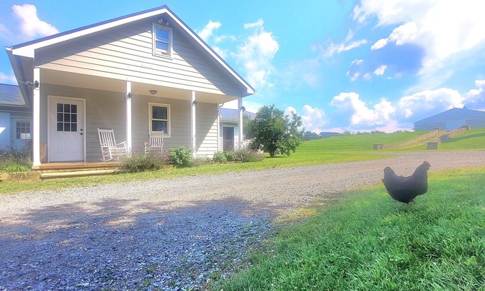 Bluemont Apartment | Private apartment on a beautiful private farm!