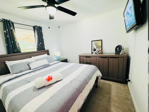 Lawrenceville Apartment | Private Basement Stay with Firepit Perfect for Families