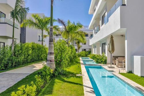 Bavaro Apartment | Private Beach Community - White Sands Golf Resort - Modern 2BR Private Pool and Patio