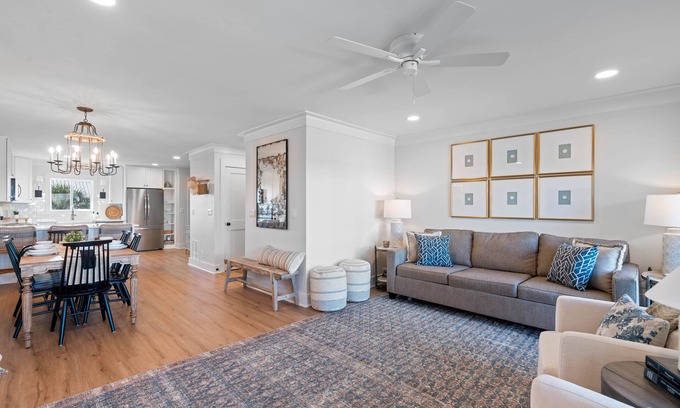 Santa Rosa Beach House | Private Beach | Pool | 2 Kings | 1 min walk to beach