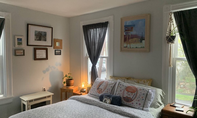 Jim Thorpe House | Private Bed, Bath, Parking in Quiet Jim Thorpe Home