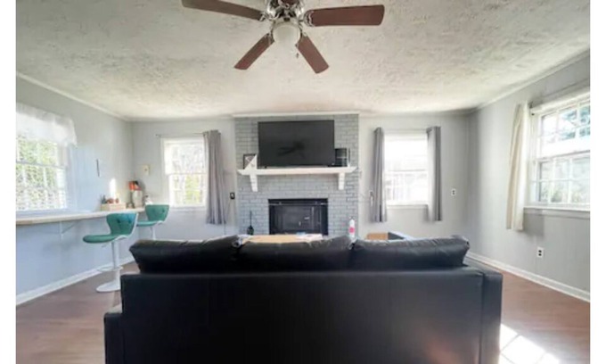 Fayetteville Apartment | Private Boho Studio 5min from Cape Fear Hospital!