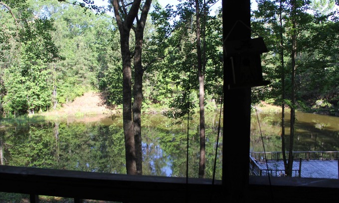 Jack Cabin | Private cabin on 5 acres near Troy, Alabama with pond.