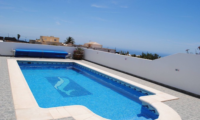 La Asomada House | Private Casita in Asomada ,heated Pool, great views to Puerto del Carmen and sea