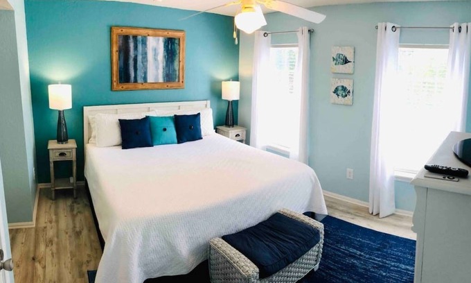 Indian Bayou Condo | 🌞 Private Coastal Oasis | Minutes to Beaches, Shops, Dining!