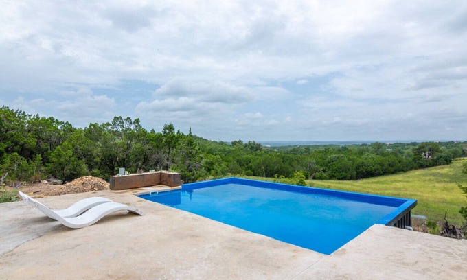 Spring Branch Other | Private container pool with pond and hot tub with views