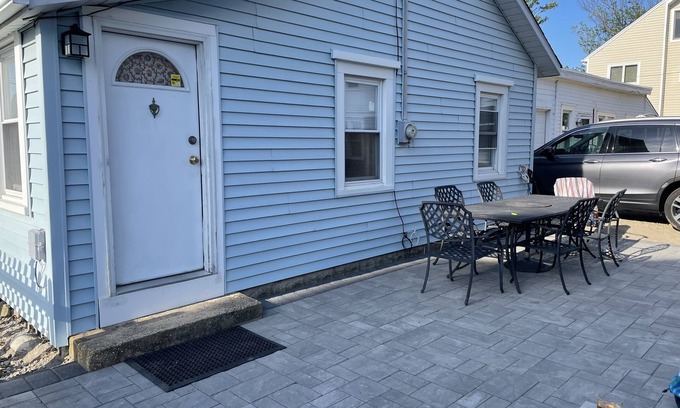 Ortley Beach Cottage | Private cottage walking distance to beach, bay, surfing, boardwalk & playground.