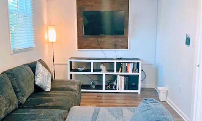 Arlington Apartment | Private & Cozy Basement APT Near D.C. – Pet Friendly, King Bed, Kitchen & More!