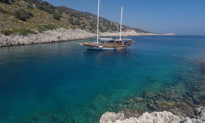 Kas Boat Rental | Private Crewed Blue Cruise in Kas-Kekova