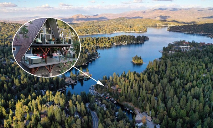 Blue Jay Cabin | Private Dock! Swim and Fish! Hot TUB! Rocky Point, Surreal location!