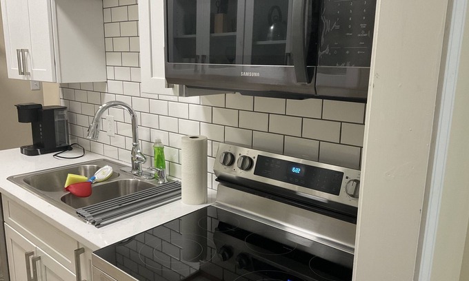 Lawrenceville House | Private escape awaits in stylishly designed comfy basement