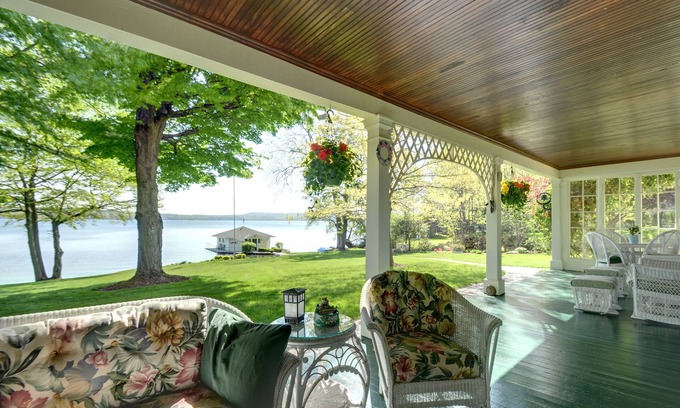 Mandana House | Private Estate on Beautiful Skaneateles Lake