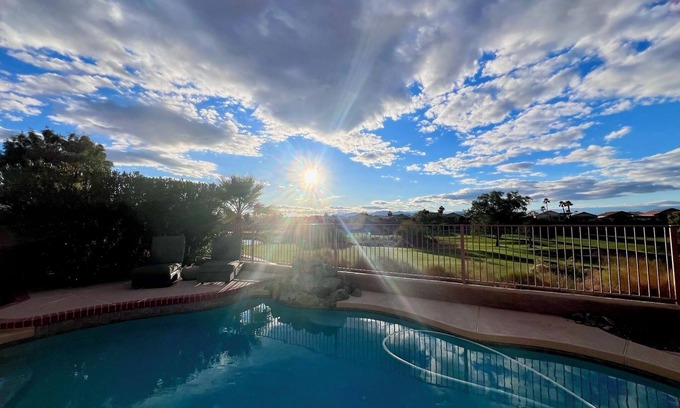 Canyon Ridge West House | Private Home w/Heated Pool & Breathtaking Sunsets on Coyote Lakes Golf Course!