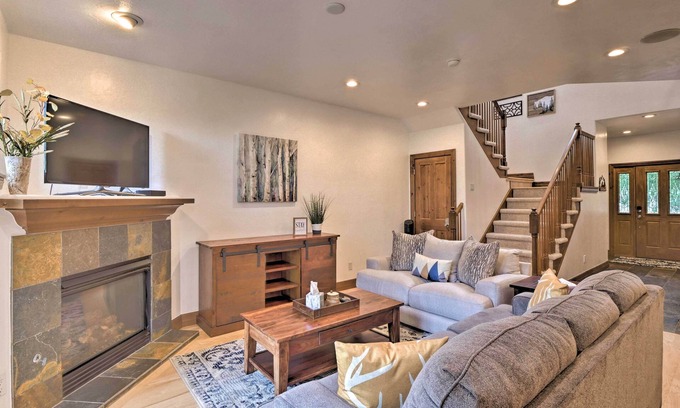 The Highlands House | Private Hot Tub: Family Townhome in Breckenridge