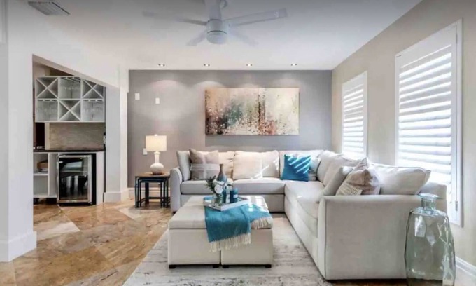 Delray Beach House | Private House, 2-1, Close to Atlantic Ave. Big Yard. Pet Friendly!