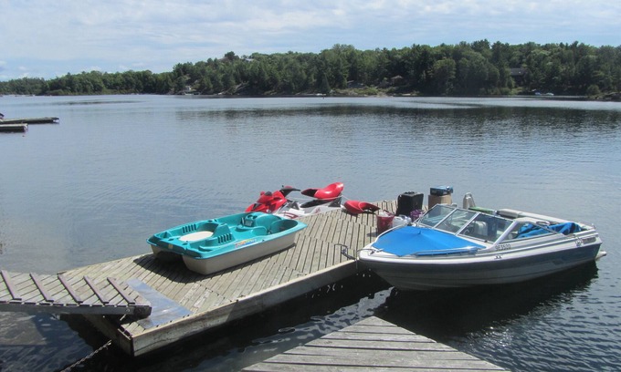 Carling Cottage | Private Island Cottage is located on 30,000 islands near Killbear Park