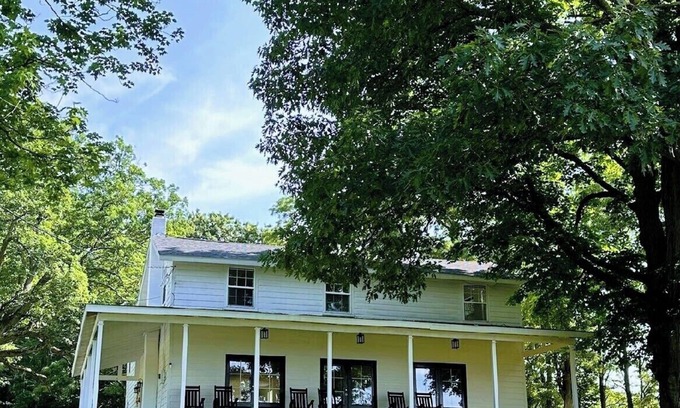 Alpine Other | Private modern Farmhouse on 5 acres with stunning views of Seneca Lake