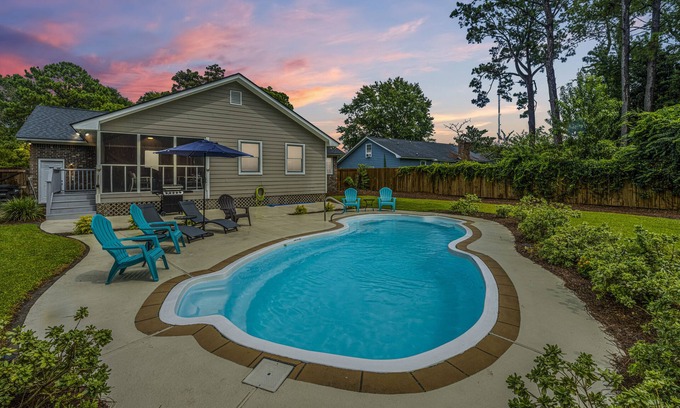 Harborgate Shores House | Private Mt. Pleasant home with a Pool!