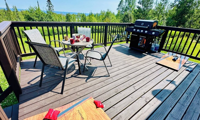 Schroeder House | Private North Shore Spot w/Lake Views; Next to Temperance River & Hwy 61