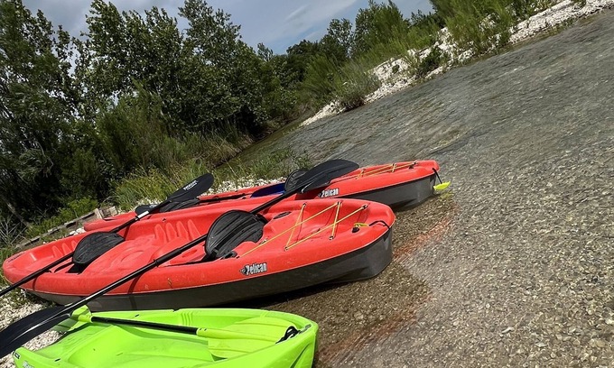 Camp Wood House | Private Nueces Riverfront Getaway! 13 Acre of Bliss! Sleeps 12-14