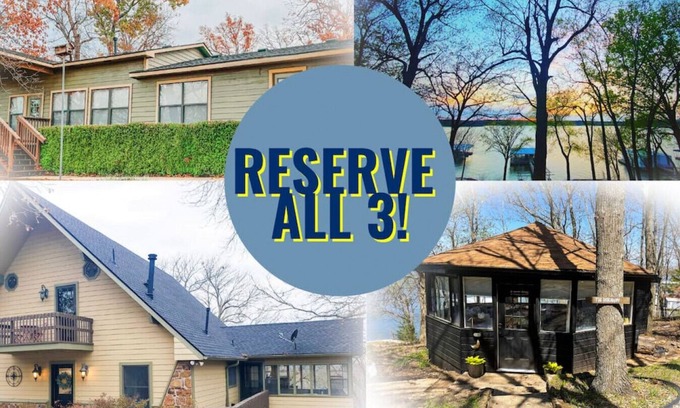 Hulbert Villa | Private Oasis! 3 houses! reunions/weddings/events!