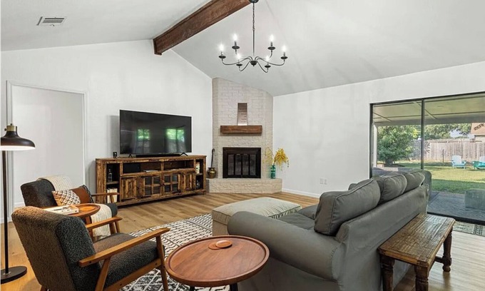 Hewitt House | Private Oasis, Great Location, Pet-Friendly with Large Yard & Garage!
