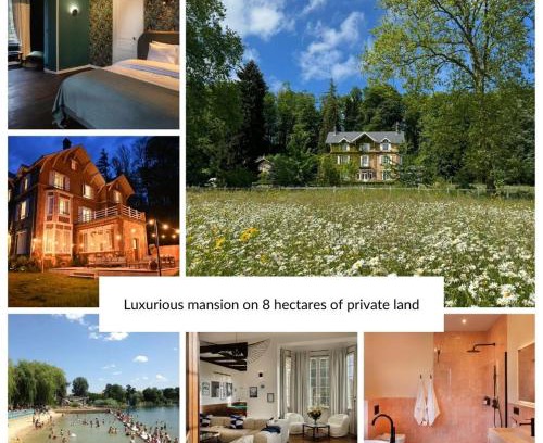 Ardenne Metropole Villa | Private Oasis: Luxe 20-guest Estate, Jacuzzi, 8 Ha