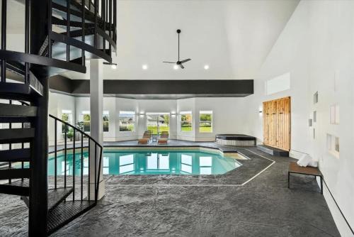 Eagle House | Private Oasis On 2 Acres with Indoor Pool and Theater