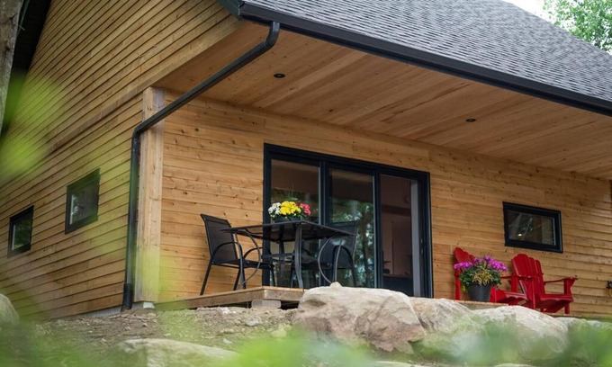 Madawaska Valley Ski Chalet | Private Off Grid Chalet Nestled in Nature With Waterfront Near Algonquin Park